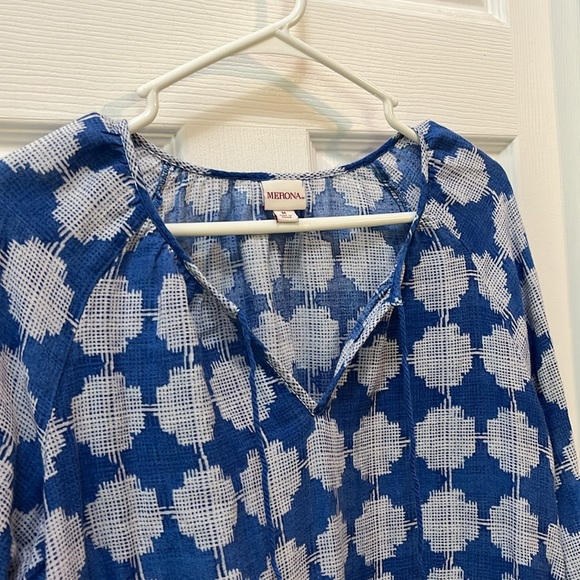 Merona Summer vibes Top size Medium - Picture 3 of 10